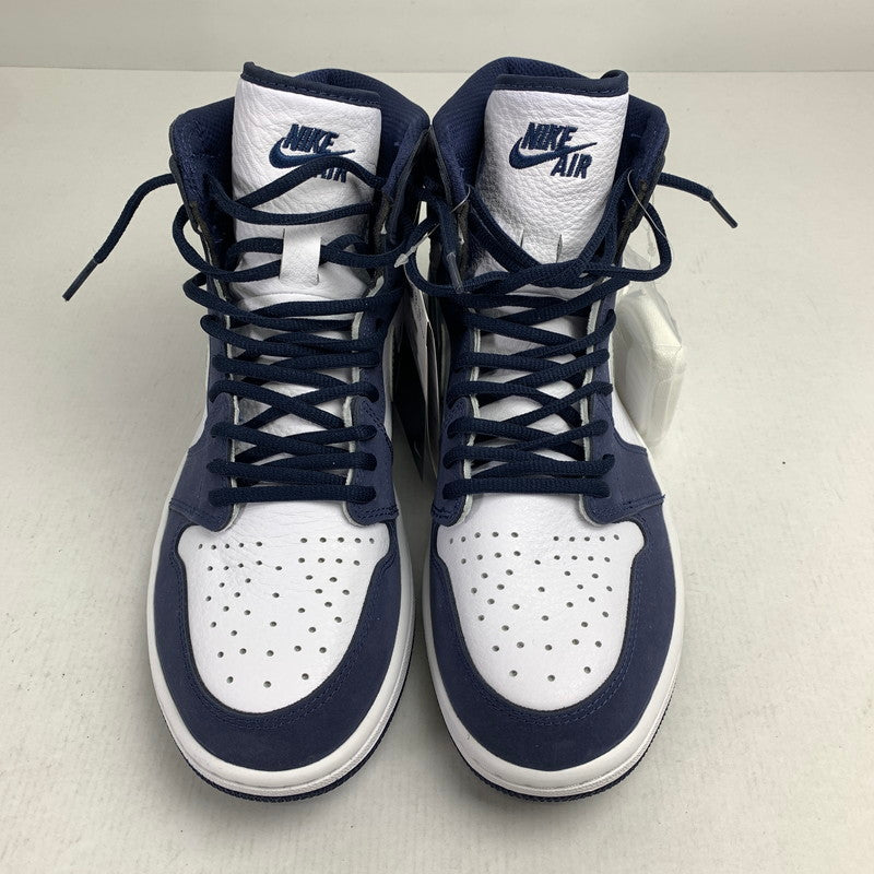 【中古品】【メンズ】 NIKE ナイキ DC1788-100 AIR JORDAN 1 HIGH OG CO.JP エアジョーダン 1 ハイ スニーカー 靴 160-261014-mh-03-fuzh サイズ：29cm カラー：ネイビー・ホワイト 万代Net店