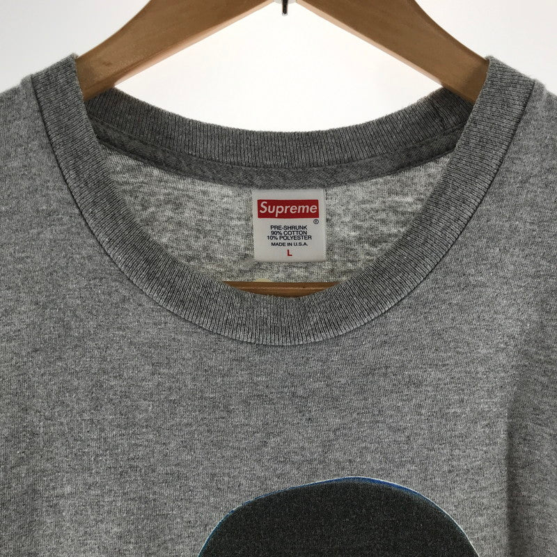 【中古品】【メンズ】 SUPREME シュプリーム CREEPER TEE クリーパー Tシャツ 半袖 GRAY 19SS 149-261012-io-09-fuzh サイズ：L カラー：グレー 万代Net店