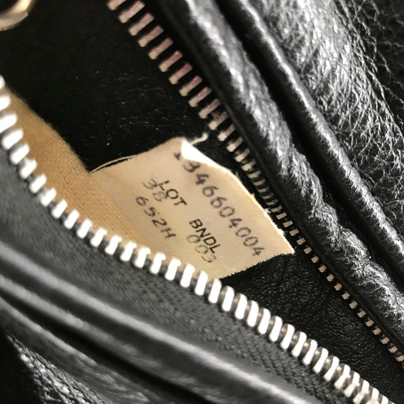 【中古品】【メンズ】 SCHOTT ショット 652H SINGLE RIDERS JACKET シングル ライダースジャケット BLACK USA製 ハンガー・ライナー付属 ※色抜け・汚れ・使用感あり 145-261013-io-07-fuzh サイズ：38 カラー：ブラック 万代Net店