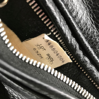 【中古品】【メンズ】 SCHOTT ショット 652H SINGLE RIDERS JACKET シングル ライダースジャケット BLACK USA製 ハンガー・ライナー付属 ※色抜け・汚れ・使用感あり 145-261013-io-07-fuzh サイズ：38 カラー：ブラック 万代Net店