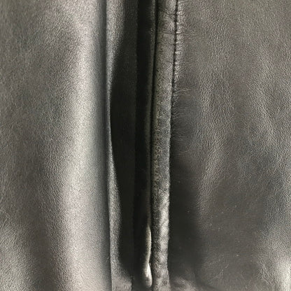 【中古品】【メンズ】 SCHOTT ショット 641 SINGLE RIDERS JACKET シングル ライダースジャケット BLACK USA製 ライナー・ハンガー付属 ※袖汚れ・毛玉・使用感あり 145-261013-io-08-fuzh サイズ：36 カラー：ブラック 万代Net店