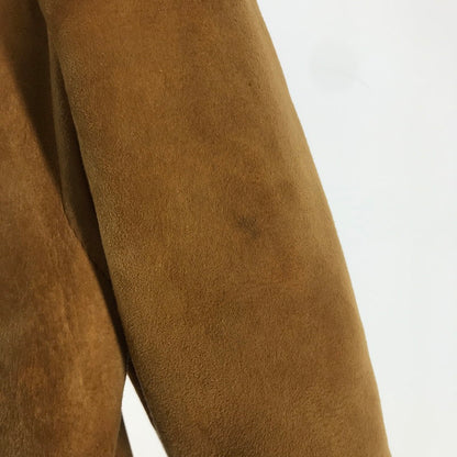 【中古品】【メンズ】 ムートンジャケット 上着 アウター CAMEL サイズ不明 VINTAGE ※使用感あり 145-261013-io-13-fuzh サイズ：不明 カラー：キャメル 万代Net店