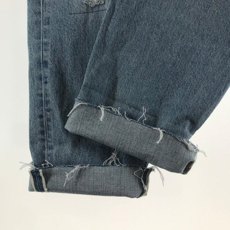【中古品】【メンズ】 LEVI'S リーバイス BLUETAB 1980 501 DENIM PANTS デニムパンツ LIGHT BLUE ※裾カットあり 156-261013-io-15-fuzh サイズ：30×32 カラー：ライトブルー 万代Net店