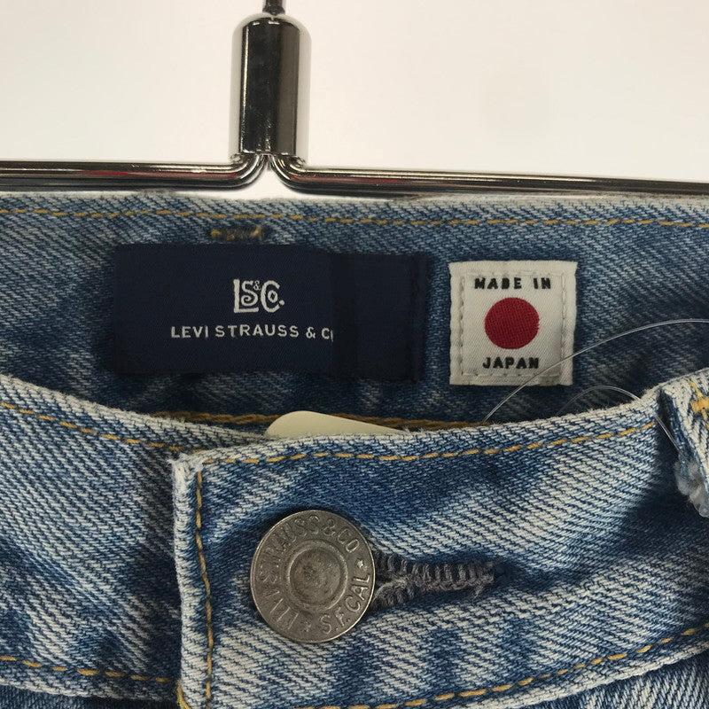 【中古品】【メンズ】 LEVI'S リーバイス BLUETAB 1980 501 DENIM PANTS デニムパンツ LIGHT BLUE ※裾カットあり 156-261013-io-15-fuzh サイズ：30×32 カラー：ライトブルー 万代Net店