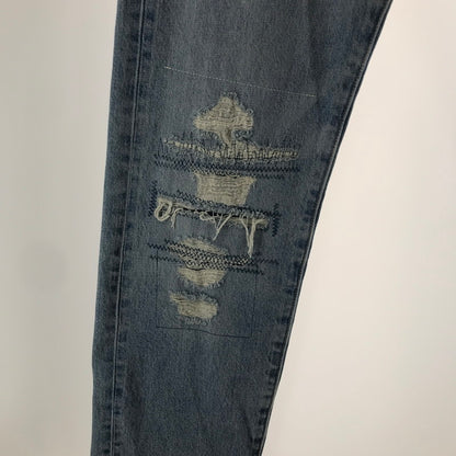 【中古品】【メンズ】 LEVI'S リーバイス BLUETAB 1980 501 DENIM PANTS デニムパンツ LIGHT BLUE ※裾カットあり 156-261013-io-15-fuzh サイズ：30×32 カラー：ライトブルー 万代Net店