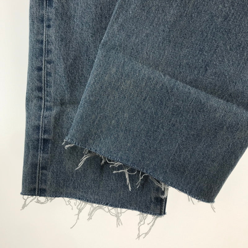 【中古品】【メンズ】 LEVI'S リーバイス BLUETAB 1980 501 DENIM PANTS デニムパンツ LIGHT BLUE ※裾カットあり 156-261013-io-15-fuzh サイズ：30×32 カラー：ライトブルー 万代Net店