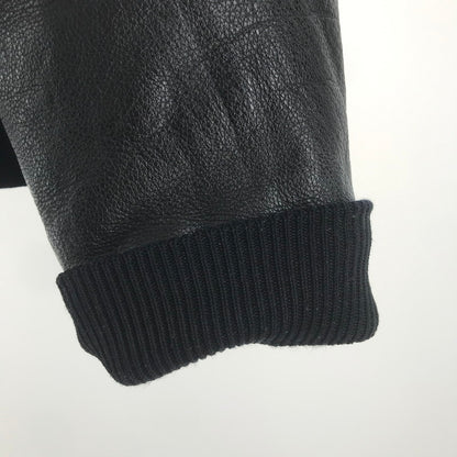 【中古品】【メンズ】 MORGAN PRODUCTIONS モーガン・プロダクションズ A-2 フライトジャケット BLACK ※使用感あり 145-261013-io-06-fuzh サイズ：42 カラー：ブラック 万代Net店