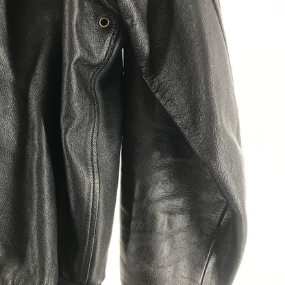 【中古品】【メンズ】 MORGAN PRODUCTIONS モーガン・プロダクションズ A-2 フライトジャケット BLACK ※使用感あり 145-261013-io-06-fuzh サイズ：42 カラー：ブラック 万代Net店