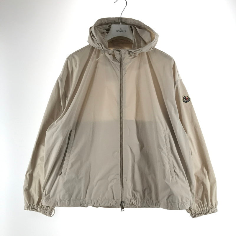 【中古品】【メンズ】 MONCLER モンクレール I10931A00119 NYLON JACKET ナイロンジャケット カラーBEIGE SIZE:1 専用ハンガー付属 141-261015-ky-15-fuzh 万代Net店