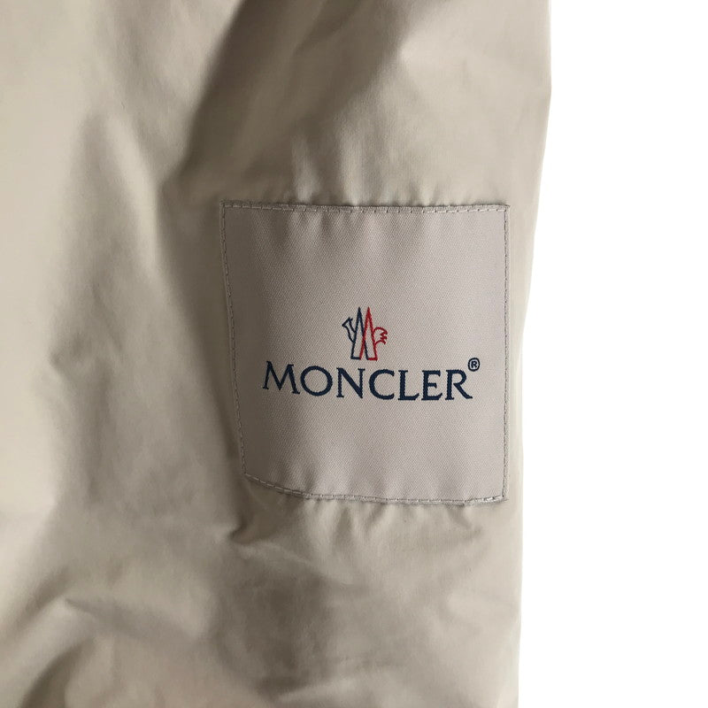 【中古品】【メンズ】 MONCLER モンクレール I10931A00119 NYLON JACKET ナイロンジャケット カラーBEIGE SIZE:1 専用ハンガー付属 141-261015-ky-15-fuzh 万代Net店