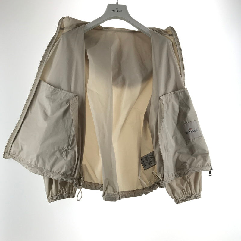 【中古品】【メンズ】 MONCLER モンクレール I10931A00119 NYLON JACKET ナイロンジャケット カラーBEIGE SIZE:1 専用ハンガー付属 141-261015-ky-15-fuzh 万代Net店