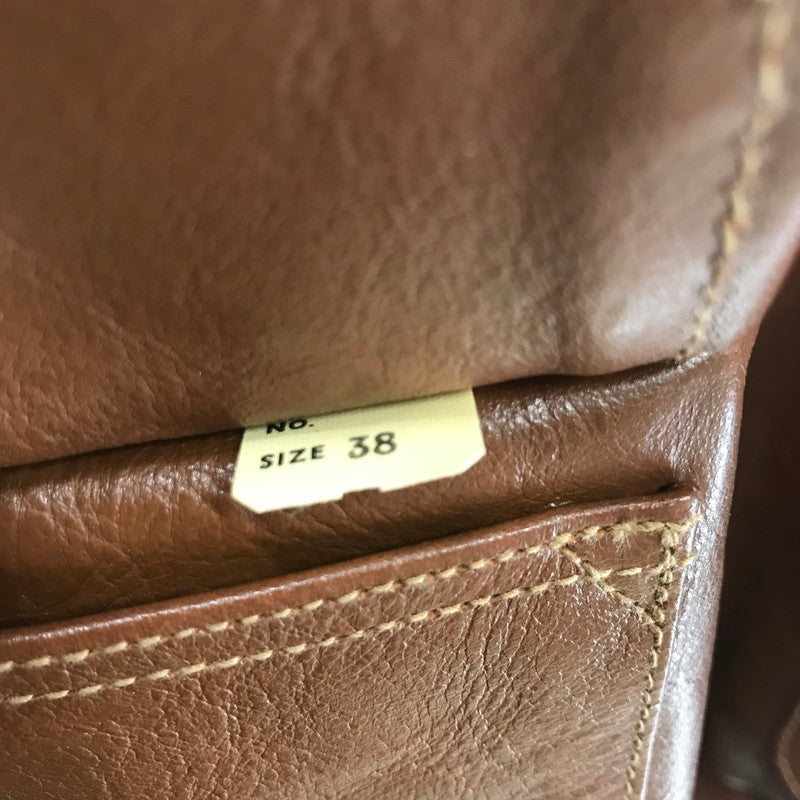 【中古品】【メンズ】 RAINBOW COUNTRY レインボーカントリー RCL-10056 A-2 FLIGHT JACKET フライトジャケット BROWN 下げ札付 ※毛玉・使用感あり 145-261013-io-05-fuzh サイズ：38 カラー：ブラウン 万代Net店