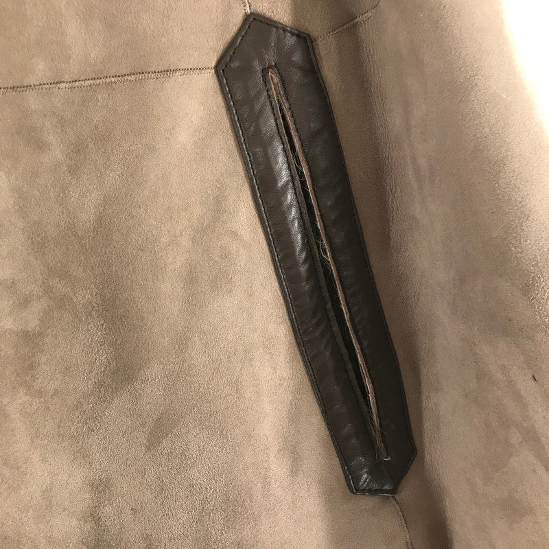 【中古品】【レディース】 DES PRES デプレ ラムポンチョコート LIGHT BROWN ※使用感あり 169-261018-io-06-fuzh サイズ：1 カラー：ライトブラウン 万代Net店