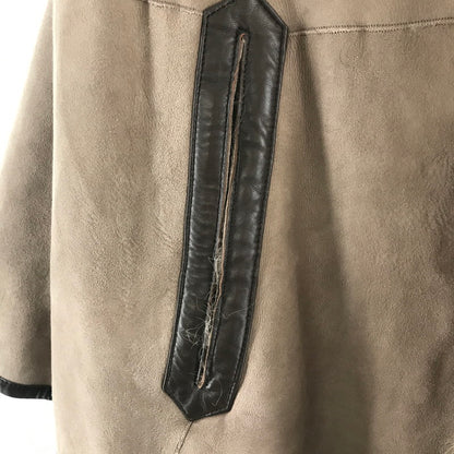 【中古品】【レディース】 DES PRES デプレ ラムポンチョコート LIGHT BROWN ※使用感あり 169-261018-io-06-fuzh サイズ：1 カラー：ライトブラウン 万代Net店