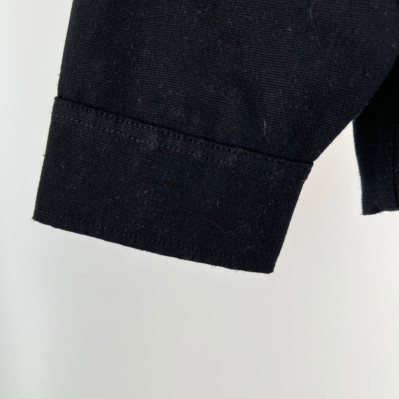 【中古品】【メンズ】 HUF ハフ OLYMPIA HOODED OVERSHIRT 缶バッジ付 ×2 オリンピア フーデッド オーバーシャツ 142-261015-ny-11-fuzh サイズ：L カラー：ブラック グレー 万代Net店