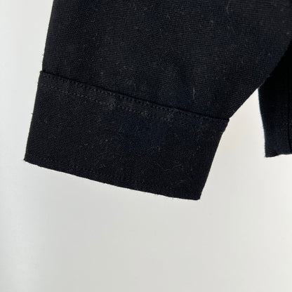 【中古品】【メンズ】 HUF ハフ OLYMPIA HOODED OVERSHIRT 缶バッジ付 ×2 オリンピア フーデッド オーバーシャツ 142-261015-ny-11-fuzh サイズ：L カラー：ブラック グレー 万代Net店