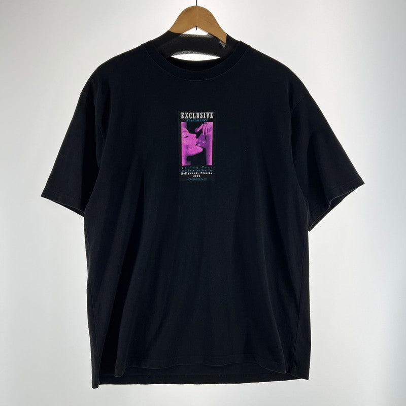 【中古品】【メンズ】 HUF ハフ 半袖Tシャツ フォトプリント 142-261015-ny-03-fuzh サイズ：L カラー：ブラック 万代Net店