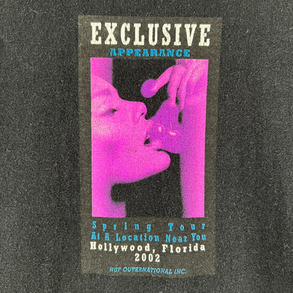 【中古品】【メンズ】 HUF ハフ 半袖Tシャツ フォトプリント 142-261015-ny-03-fuzh サイズ：L カラー：ブラック 万代Net店