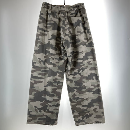 【中古品】【メンズ】 HUF ハフ OLYMPIA FLEECE PANT スェットパンツ ワイドパンツ カラーGRAY カモフラ柄 SIZE:L サイドロゴ刺繍　 153-261016-ky-11-fuzh 万代Net店