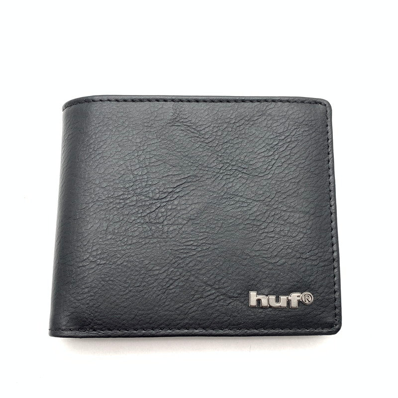【中古品】【メンズ】 HUF ハフ FOLDED WALLET 2つ折り 財布 折り畳み財布 200-261017-gm-40-fuzh カラー：ブラック 万代Net店