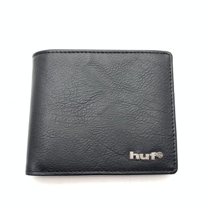 【中古品】【メンズ】 HUF ハフ FOLDED WALLET 2つ折り 財布 折り畳み財布 200-261017-gm-40-fuzh カラー：ブラック 万代Net店