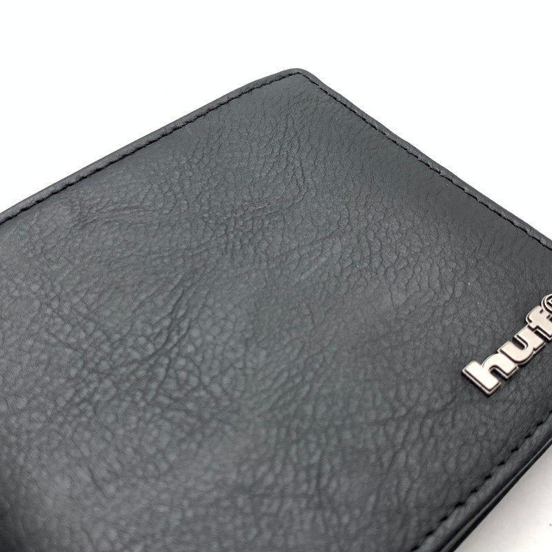 【中古品】【メンズ】 HUF ハフ FOLDED WALLET 2つ折り 財布 折り畳み財布 200-261017-gm-40-fuzh カラー：ブラック 万代Net店