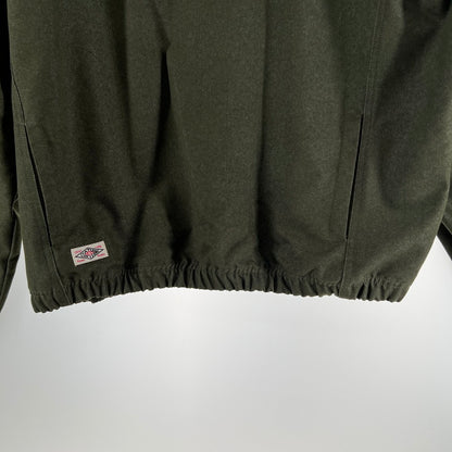 【中古品】【メンズ】 KARAKU カラク ハーフジップ デニムスウェット 145-261015-ny-06-fuzh サイズ：XL カラー：カーキ 万代Net店
