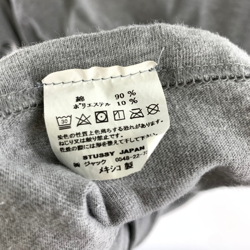 【中古品】【メンズ】 STUSSY ステューシー フロントロゴ 半袖Tシャツ 142-261020-vt-83-fuzh サイズ：M カラー：グレー 万代Net店