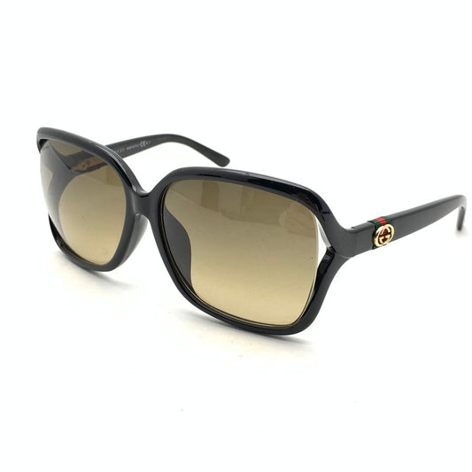 【中古品】【メンズ】 GUCCI グッチ GG3658 F S サングラス アイウェア 203-261017-gm-36-fuzh サイズ：6.1-1.5-12.0 カラー：ブラック ブラウン 万代Net店