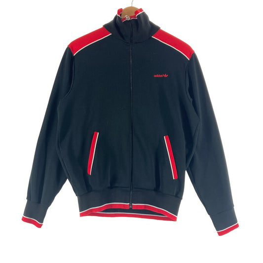 【中古品】【メンズ】 ADIDAS アディダス ATS-72 トラックジャケット カラー ブラック・レッド SIZE:O 145-261016-ky-04-fuzh 万代Net店