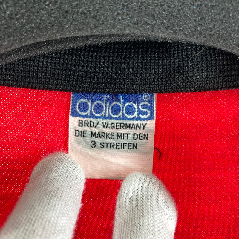 【中古品】【メンズ】 ADIDAS アディダス ATS-72 トラックジャケット カラー ブラック・レッド SIZE:O 145-261016-ky-04-fuzh 万代Net店