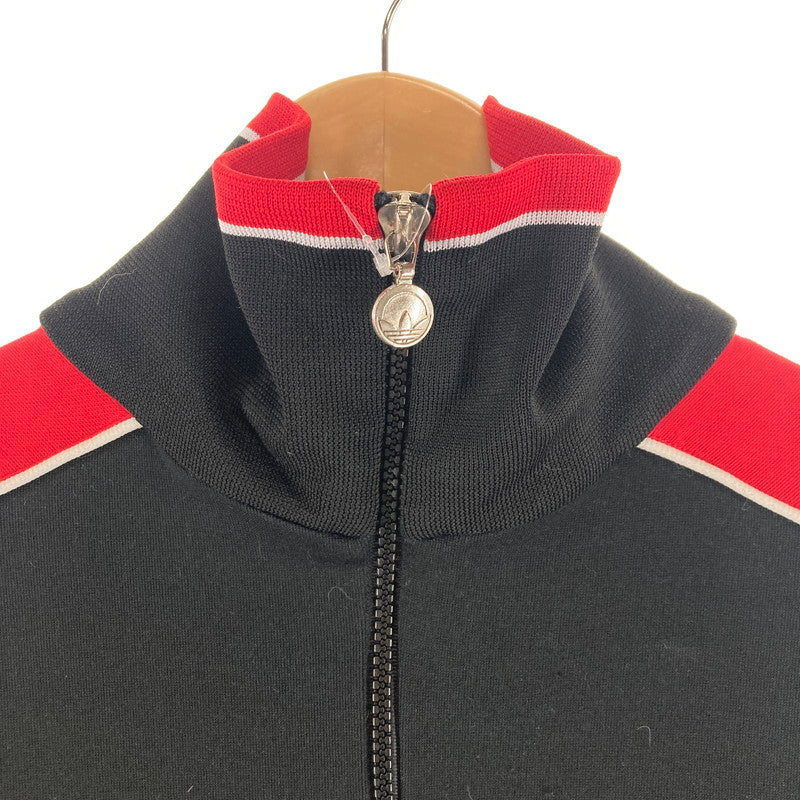 【中古品】【メンズ】 ADIDAS アディダス ATS-72 トラックジャケット カラー ブラック・レッド SIZE:O 145-261016-ky-04-fuzh 万代Net店