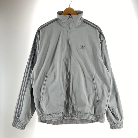 【中古品】【メンズ】 ADIDAS アディダス JD0436 ナイロンジャケット カラーLIGHTGRAY SIZE:2XL　※汚れ有 148-261016-ky-05-fuzh 万代Net店