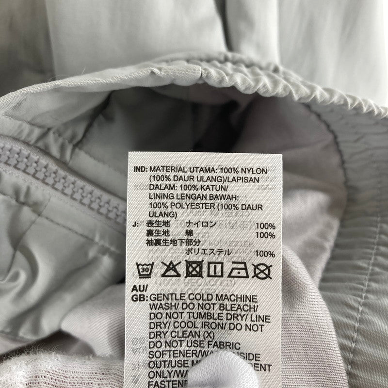 【中古品】【メンズ】 ADIDAS アディダス JD0436 ナイロンジャケット カラーLIGHTGRAY SIZE:2XL　※汚れ有 148-261016-ky-05-fuzh 万代Net店