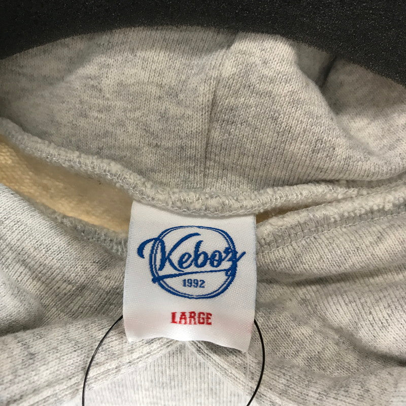 【中古品】【メンズ】 KEBOZ ケボズ パーカー カラー杢GRAY SIZE:L プルオーバー パーカー 142-261016-ky-03-fuzh 万代Net店