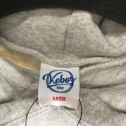 【中古品】【メンズ】 KEBOZ ケボズ パーカー カラー杢GRAY SIZE:L プルオーバー パーカー 142-261016-ky-03-fuzh 万代Net店