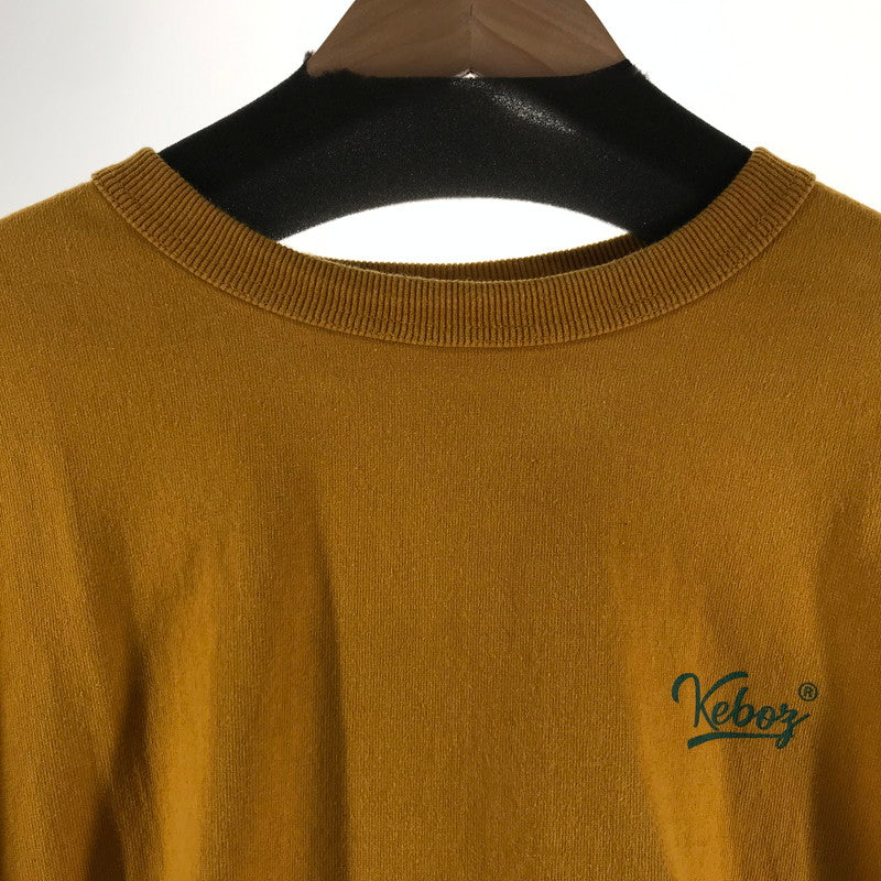 【中古品】【メンズ】 KEBOZ ケボズ 半袖 プリント Tシャツ カラーORANGE SIZE:L 142-261016-ky-02-fuzh 万代Net店