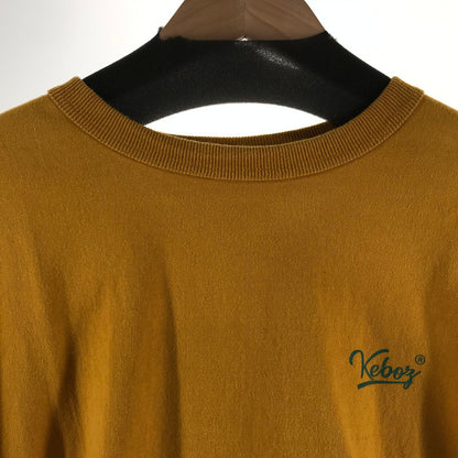 【中古品】【メンズ】 KEBOZ ケボズ 半袖 プリント Tシャツ カラーORANGE SIZE:L 142-261016-ky-02-fuzh 万代Net店