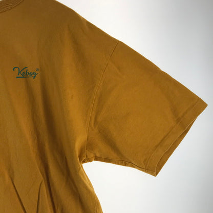 【中古品】【メンズ】 KEBOZ ケボズ 半袖 プリント Tシャツ カラーORANGE SIZE:L 142-261016-ky-02-fuzh 万代Net店