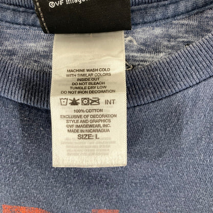 【中古品】【メンズ】 HARLEY DAVIDSON ハーレーダビッドソン 半袖Tシャツ MOTORCYCLES TEE スカル カラーBLUE SIZE:L 145-261016-ky-06-fuzh 万代Net店