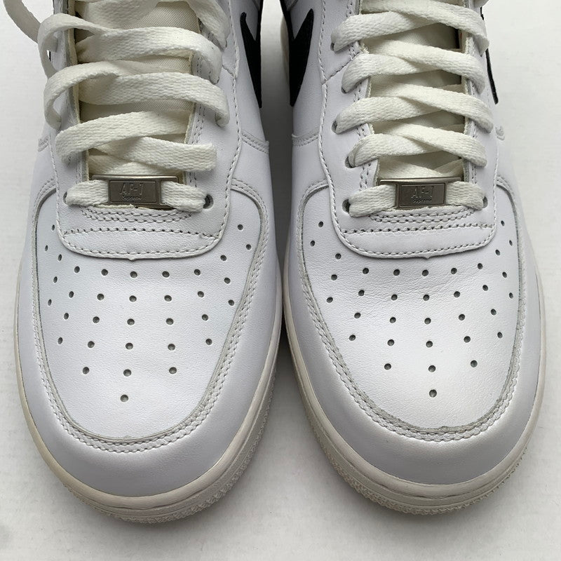 【中古品】【メンズ】 NIKE ナイキ×SUPREME シュプリーム 698696-100 AIR FORCE 1 HIGH SUPREME SP エアフォース 1 ハイ スニーカー 靴 160-261017-gm-30-fuzh サイズ：27.5cm カラー：ホワイト 万代Net店