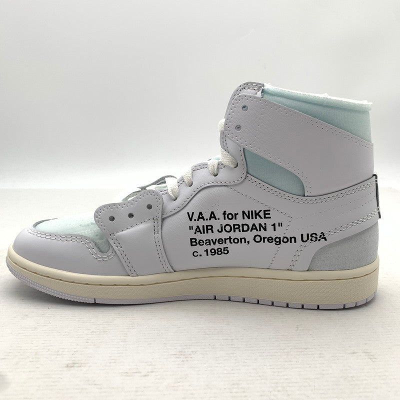 【中古美品】【メンズ】 NIKE ナイキ×V.A.A. AA3834-100 AIR JORDAN 1 RETRO HIGH OG "ALASKA" エアジョーダン 1 ハイ スニーカー 靴 160-261017-gm-31-fuzh サイズ：27.5cm カラー：ホワイト 万代Net店