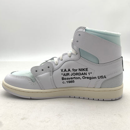 【中古美品】【メンズ】 NIKE ナイキ×V.A.A. AA3834-100 AIR JORDAN 1 RETRO HIGH OG "ALASKA" エアジョーダン 1 ハイ スニーカー 靴 160-261017-gm-31-fuzh サイズ：27.5cm カラー：ホワイト 万代Net店