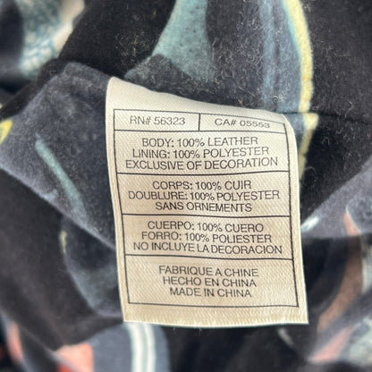 【中古品】【メンズ】 NIKE SB ナイキエスビー LEATHER HOOD JACKET レザー フード ジャケット 148-261015-ny-05-fuzh サイズ：XL カラー：ブラウン 万代Net店
