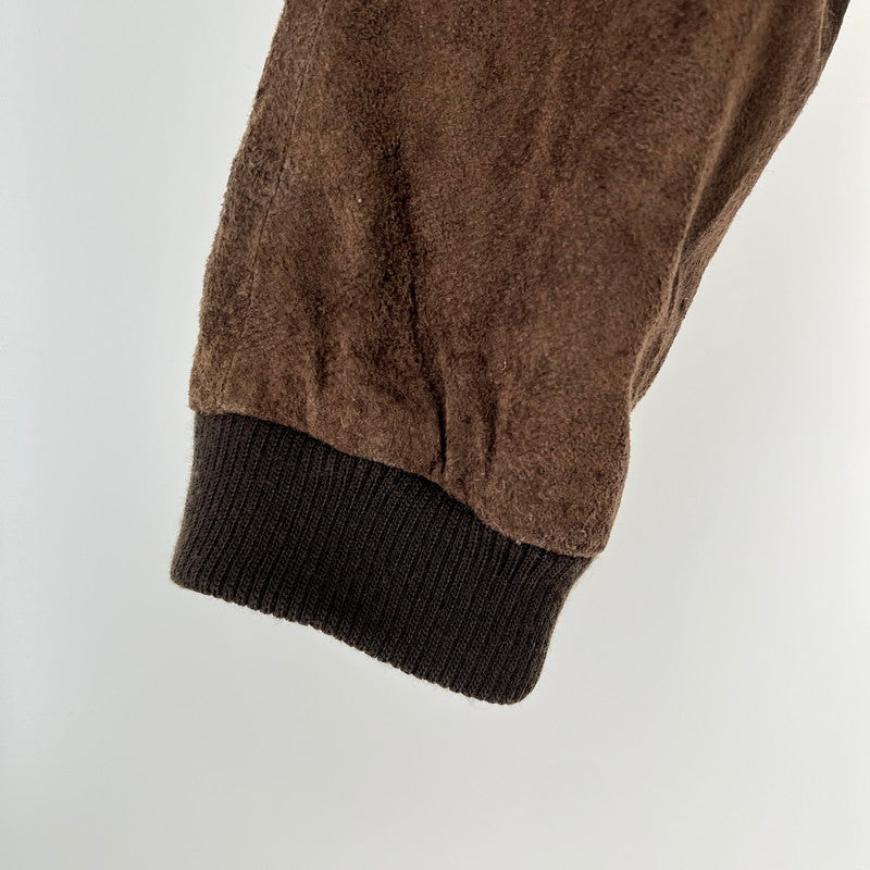 【中古品】【メンズ】 NIKE SB ナイキエスビー LEATHER HOOD JACKET レザー フード ジャケット 148-261015-ny-05-fuzh サイズ：XL カラー：ブラウン 万代Net店