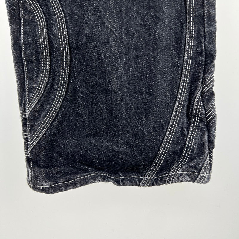 【中古品】【メンズ】 SUPREME シュプリーム 25SS S LOGO RIGID BAGGY JEAN ロゴ リジッド バギー ジーンズ 149-261015-ny-08-fuzh サイズ：34 カラー：ブラック 万代Net店