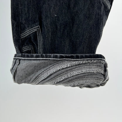 【中古品】【メンズ】 SUPREME シュプリーム 25SS S LOGO RIGID BAGGY JEAN ロゴ リジッド バギー ジーンズ 149-261015-ny-08-fuzh サイズ：34 カラー：ブラック 万代Net店