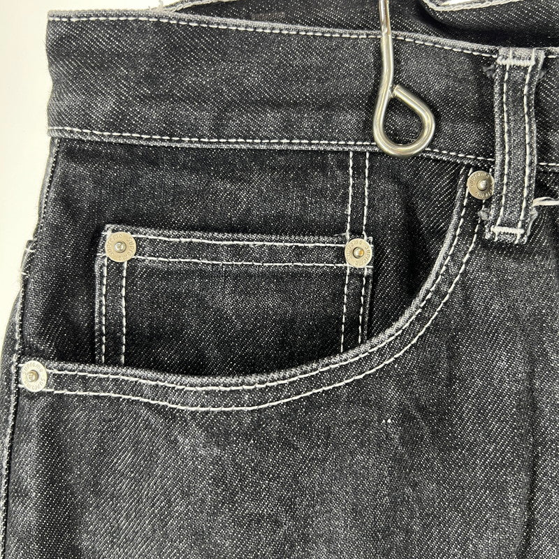 【中古品】【メンズ】 SUPREME シュプリーム 25SS S LOGO RIGID BAGGY JEAN ロゴ リジッド バギー ジーンズ 149-261015-ny-08-fuzh サイズ：34 カラー：ブラック 万代Net店