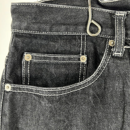 【中古品】【メンズ】 SUPREME シュプリーム 25SS S LOGO RIGID BAGGY JEAN ロゴ リジッド バギー ジーンズ 149-261015-ny-08-fuzh サイズ：34 カラー：ブラック 万代Net店
