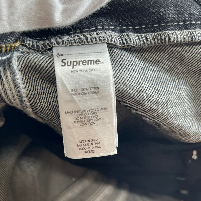 【中古品】【メンズ】 SUPREME シュプリーム 25SS S LOGO RIGID BAGGY JEAN ロゴ リジッド バギー ジーンズ 149-261015-ny-08-fuzh サイズ：34 カラー：ブラック 万代Net店